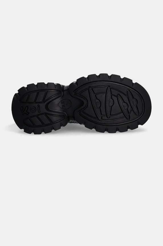 Koi Footwear bocanci EvilFairyQueen negru