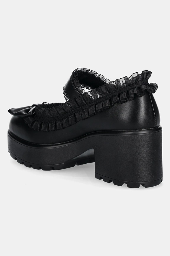 Încălțăminte Koi Footwear pantofi cu toc ND682 negru