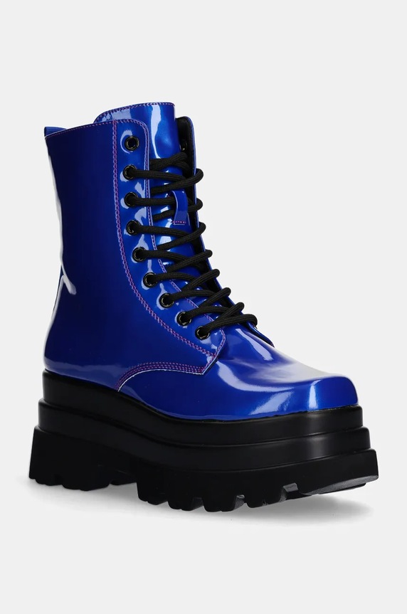 Полусапоги Koi Footwear платформа голубой SWD.03