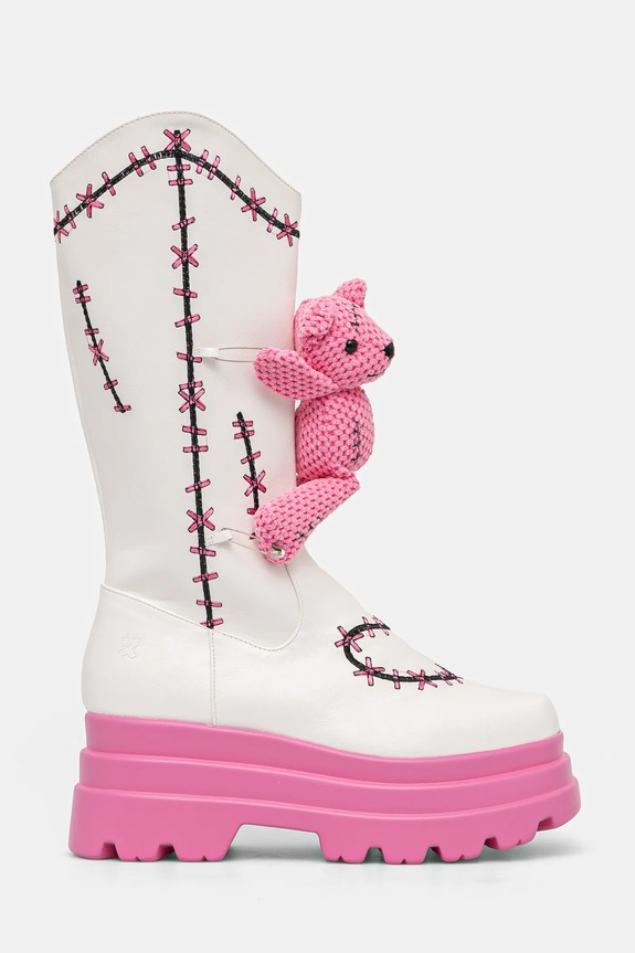 Vysoké čižmy Koi Footwear SWD.75 biela SS26