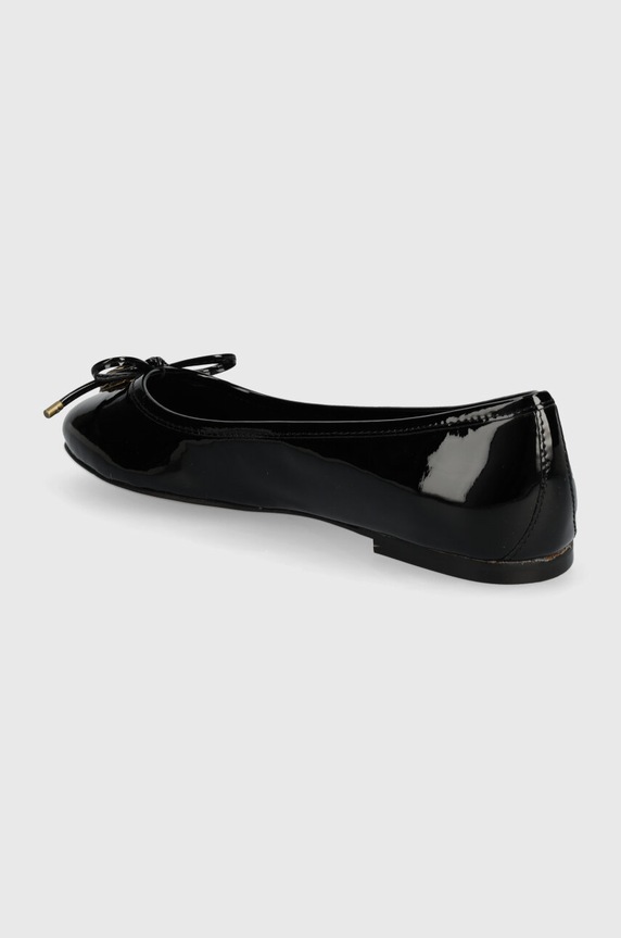 Obuwie Kurt Geiger London baleriny skórzane Eagle Ballerina 9790600319.BLACK czarny