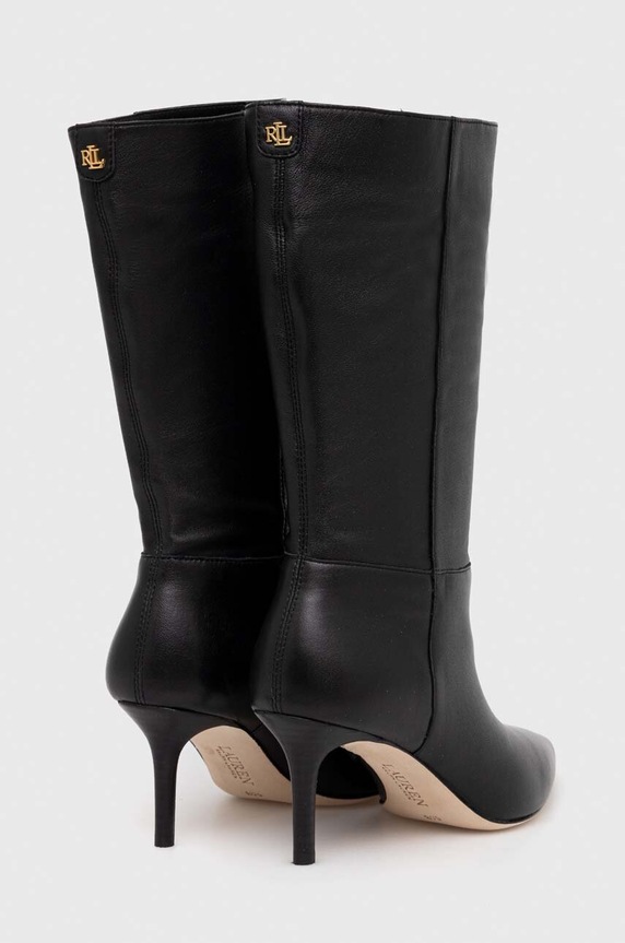 Obuća Kožne čizme Lauren Ralph Lauren Leannah 802942516001.001 crna