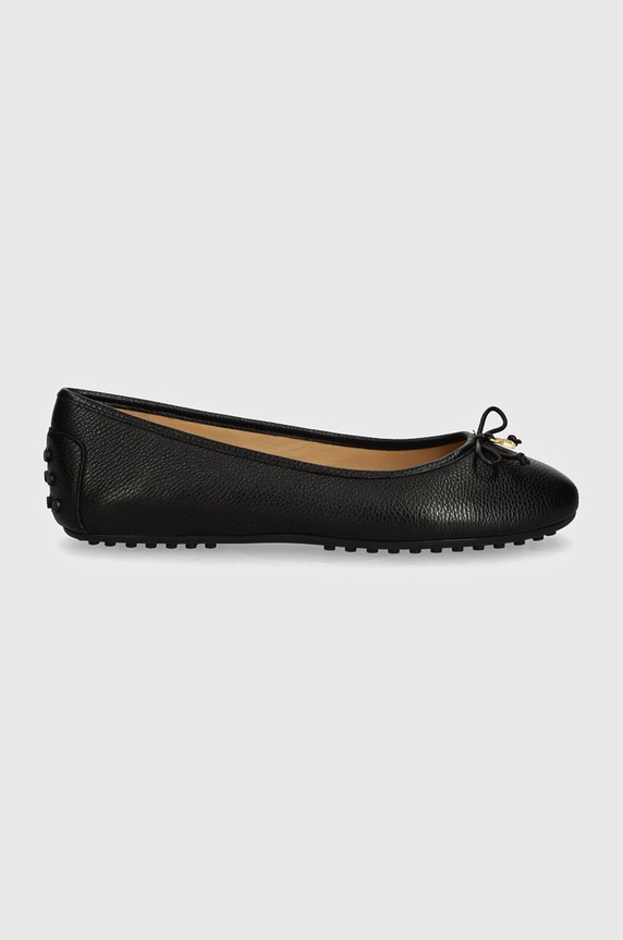 Lauren Ralph Lauren ballerine in pelle Jayna Driver 802942766001.001 nero AW24