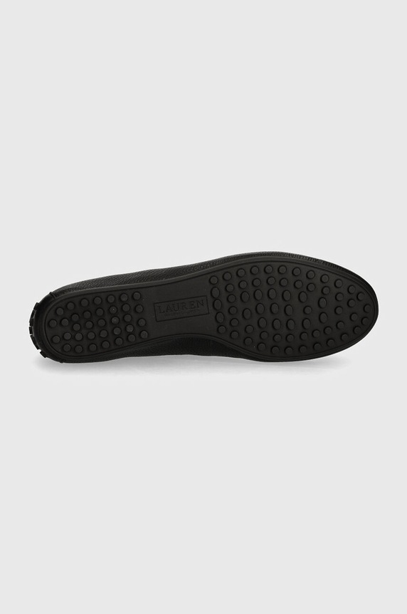 Lauren Ralph Lauren ballerine in pelle Jayna Driver 802942766001.001 nero