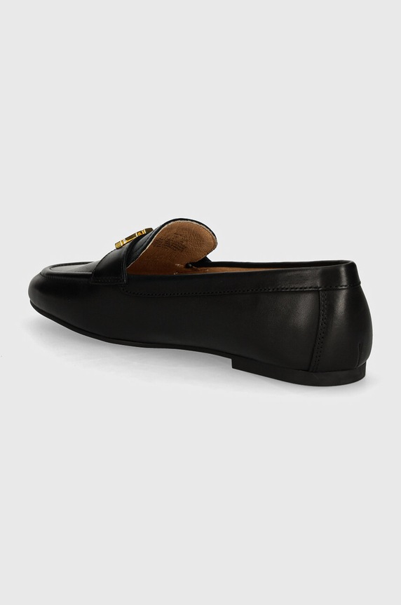 Παπούτσια Δερμάτινα μοκασίνια Lauren Ralph Lauren Averi III 802946808001.001 μαύρο