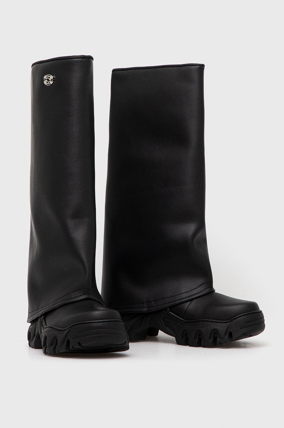 Încălțăminte Rombaut cizme BOCCACCIO II RAIN CO.B.009 negru