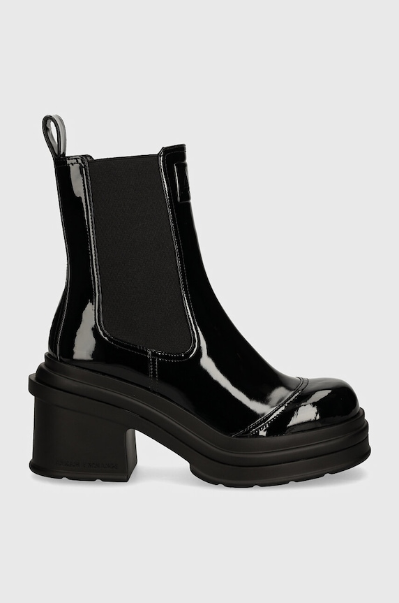 Armani Exchange stivaletti chelsea XDN035.XV879.00002 nero NC24