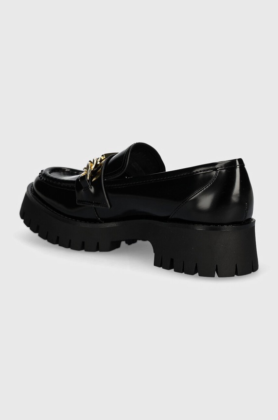 Încălțăminte Guess mocasini ALMOSTY FLTALM.ELE14.BLACK negru
