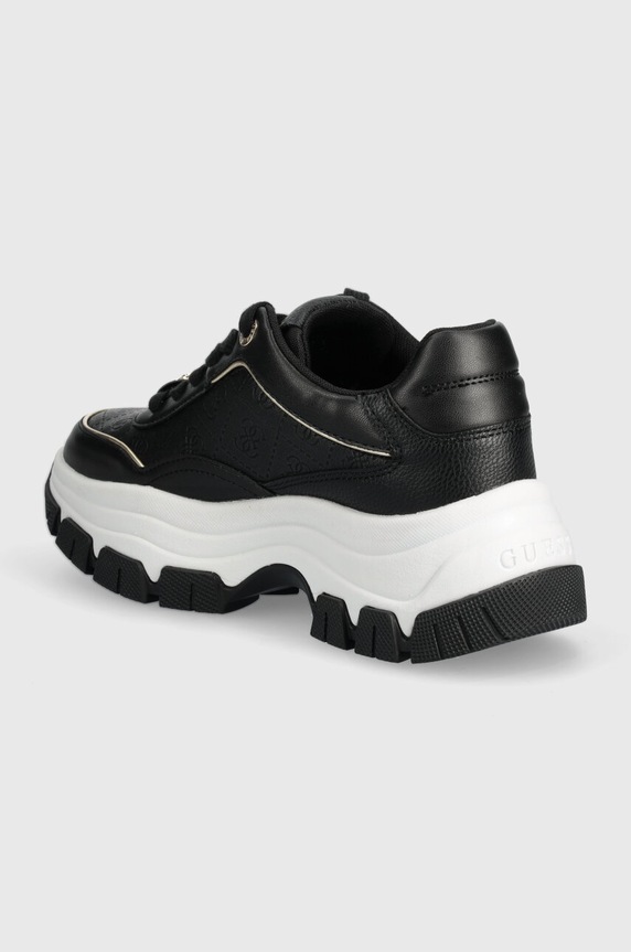 Cipők Guess sportcipő BERRETT FLTBER.ELE12.BLACK fekete