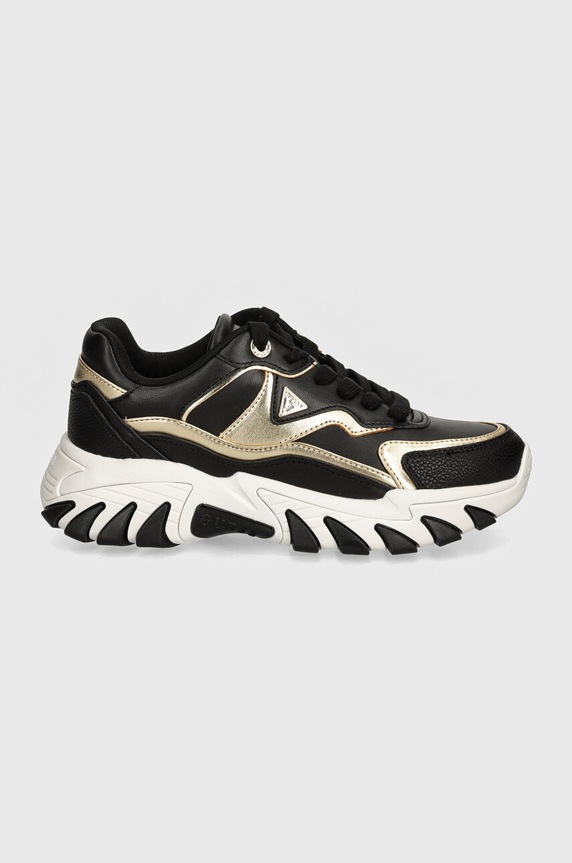 Guess sneakers NOWAH FLTNOW.ELE12.BLKPL negru AW24
