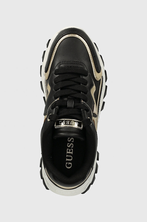 Guess sneakers NOWAH negru FLTNOW.ELE12.BLKPL