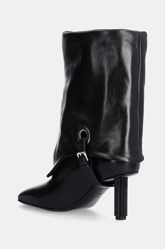 Обувь Кожаные полусапожки AGL Dorica Q Soft D273506PCKB0741013 чёрный