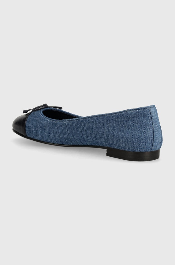 Obuwie Tory Burch baleriny Quilted Ballet 159391.426 niebieski