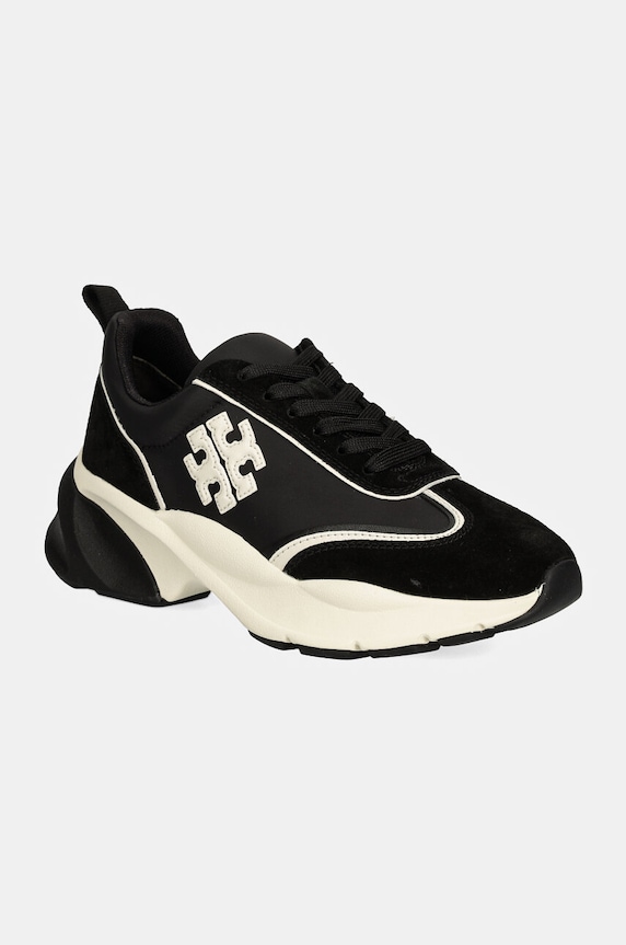Tenisky Tory Burch Good Luck Trainer usňová koža čierna 161550.001