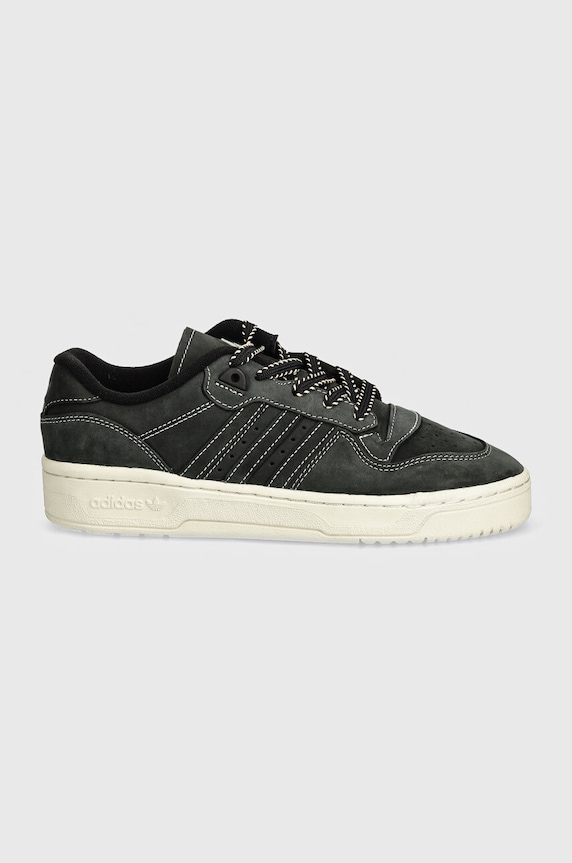 Semišové tenisky adidas Originals Rivalry Low IF4657 černá AW24