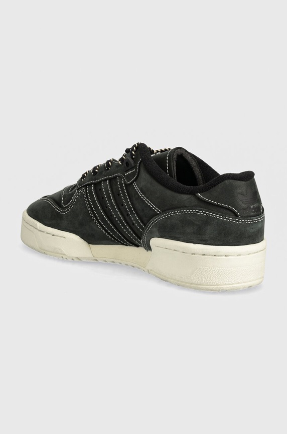 Boty Semišové tenisky adidas Originals Rivalry Low IF4657 černá