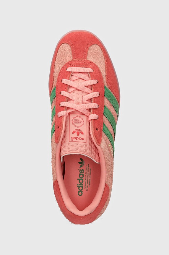 adidas Originals sneakersy zamszowe Gazelle Indoor różowy IG6782