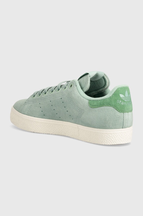 Încălțăminte adidas Originals sneakers din piele intoarsă Stan Smith CS IF6944 turcoaz