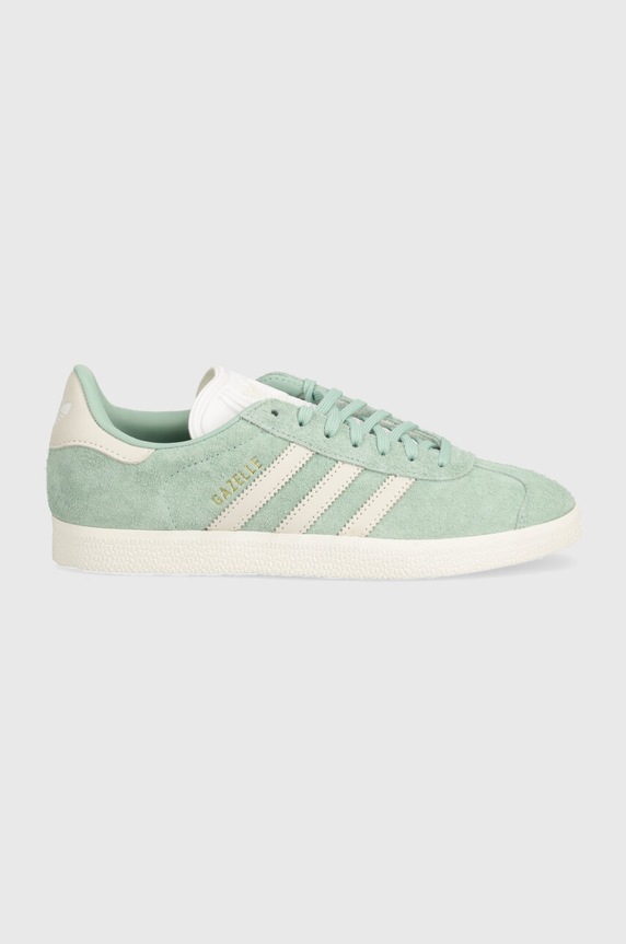 Kožne tenisice adidas Originals Gazelle IG4393 tirkizna AW24