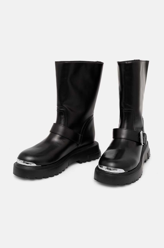 Gležnjače Love Moschino JA24134G1LIA0000 crna