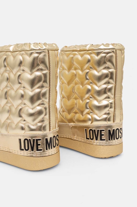 Obuća Čizme za snijeg Love Moschino JA24082G1LISF900 zlatna