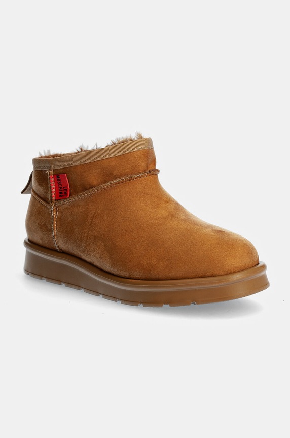 Love Moschino śniegowce syntetyczny beżowy JA24043H1LJAW208