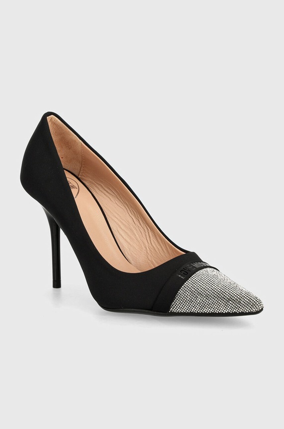 Love Moschino tacchi a spillo stiletto nero JA10099G1LIM0000