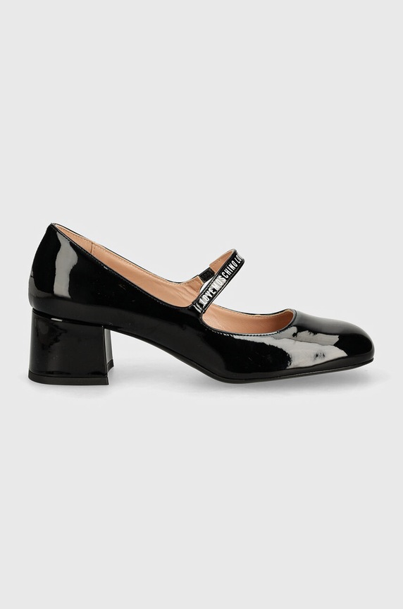 Love Moschino czółenka JA10245G1LIH0000 czarny AW24