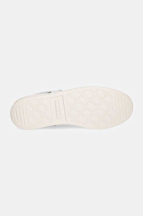 Tommy Hilfiger sneakersy skórzane TH HERITAGE SNEAKER METALLICS FW0FW08344 srebrny