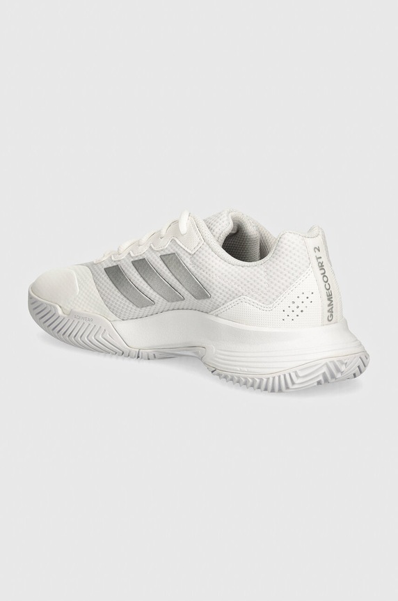 Obutev Superge za trening adidas Performance GameCourt 2 HQ8476 bela