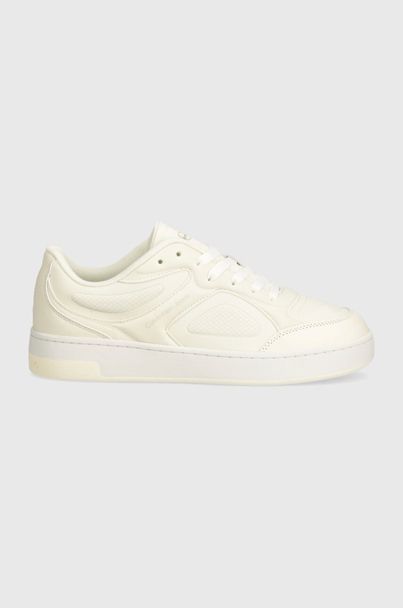 Calvin Klein Jeans sneakersy BASKET CUPSOLE LOW MIX IN MTL YW0YW01462 beżowy AW24