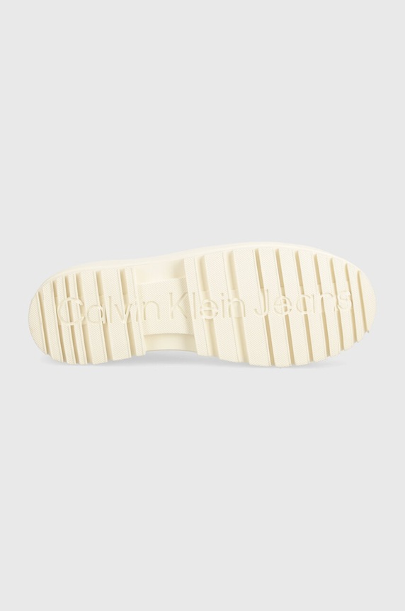 Tenisky Calvin Klein Jeans LUGGED HYBRID LACEUP ML MTR YW0YW01505 bílá