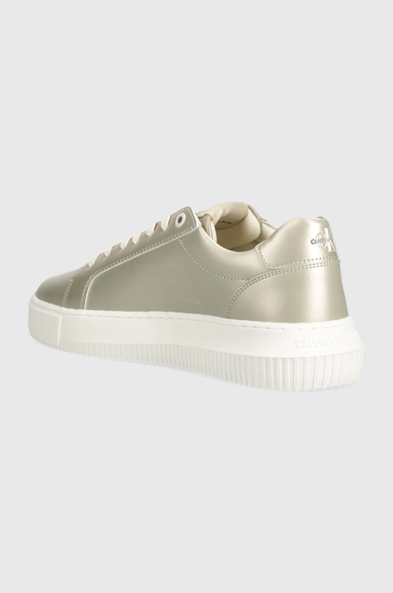Obuwie Calvin Klein Jeans sneakersy CHUNKY CUPSOLE LACEUP LTH ML MTL YW0YW01517 złoty