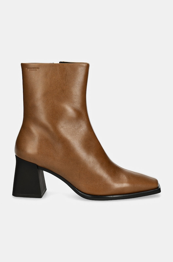 Kožené kotníkové boty Vagabond Shoemakers HEDDA 5002.001.54 hnědá AW24