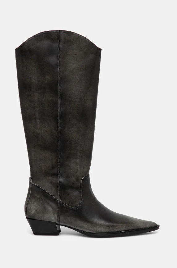 Kožené kovbojské topánky Vagabond Shoemakers CASSIE 5750.218.17 čierna AW24