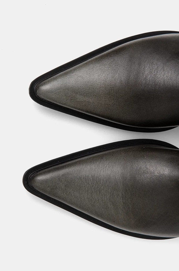 Kožené kovbojské topánky Vagabond Shoemakers CASSIE 5750.218.17 čierna