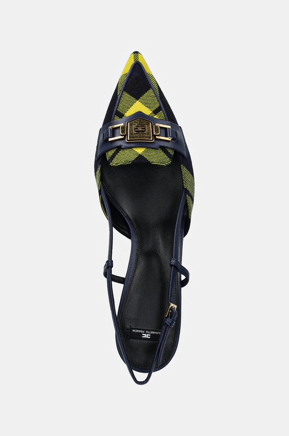 Γόβες Elisabetta Franchi σκούρο μπλε SA81B47E2.CO4