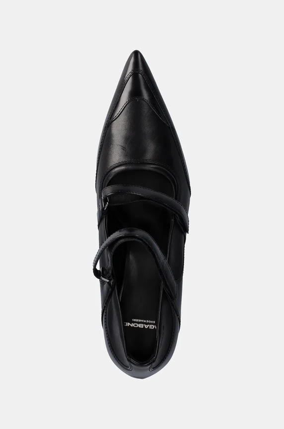 Kožne štikle Vagabond Shoemakers LYKKE crna 5814.302.20