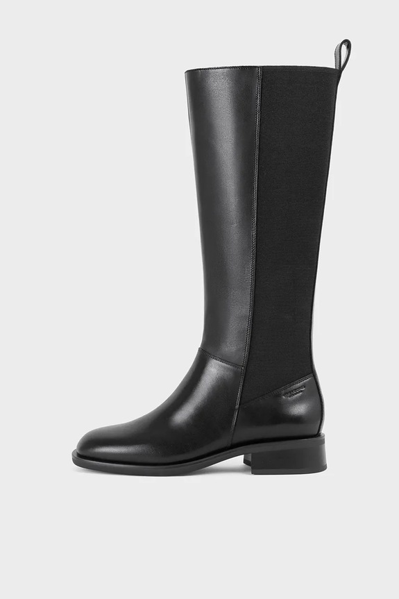 Kožne čizme Vagabond Shoemakers SHEILA zrnata koža crna 5835.101.20