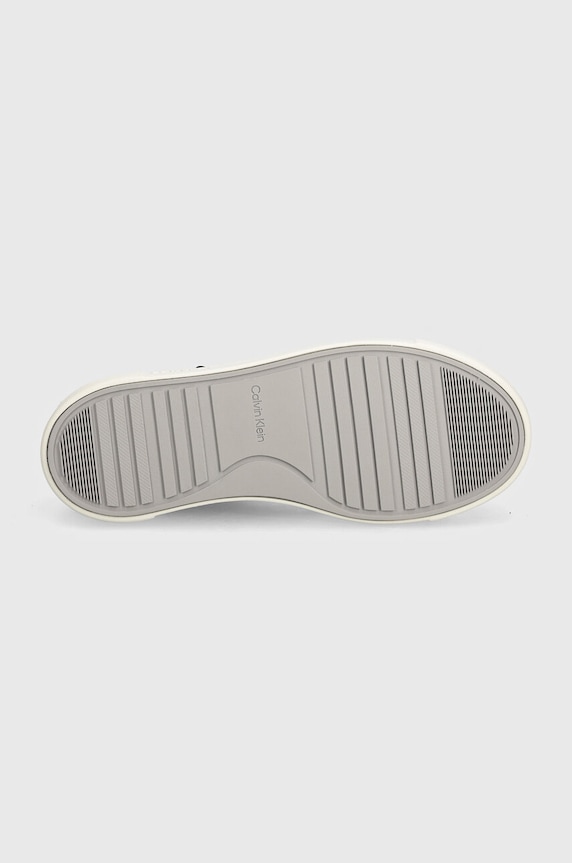 Sneakers boty Calvin Klein FF CUPSOLE LACE UP W/ML MIX M HW0HW02125 černá