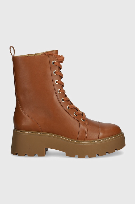 Kožené kotníkové boty MICHAEL Michael Kors Blake 40T4BKFE6L.230 hnědá AW24