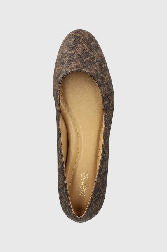 Baleríny MICHAEL Michael Kors June hnědá 40T4JUFP1B.212