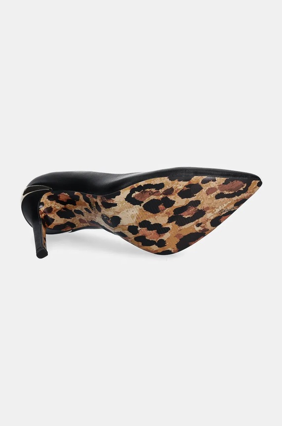 Δερμάτινες γόβες Just Cavalli 77RA3S01ZPA33899 μαύρο