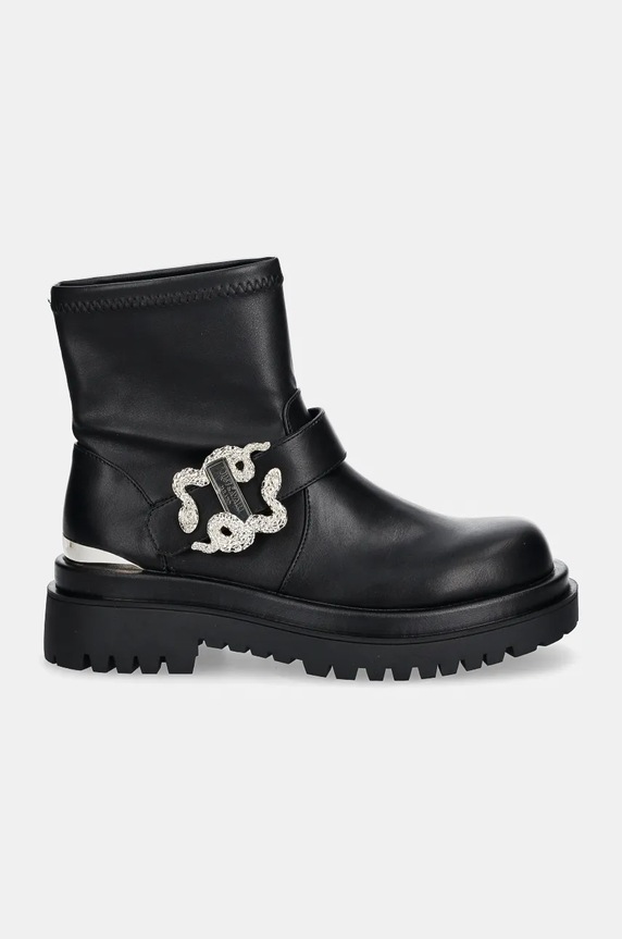 Just Cavalli botki 77RA3S95ZS984899 czarny AW24