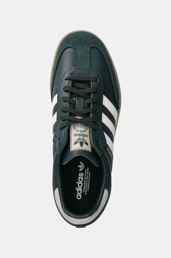 adidas Originals leather sneakers Samba OG green JI4469