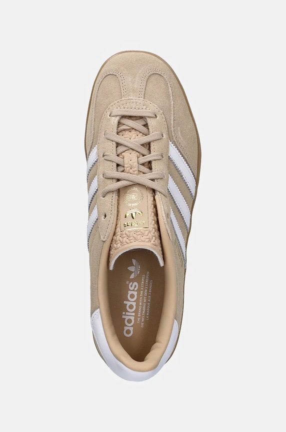 adidas Originals sneakers in camoscio Gazelle Indoor beige IH5482