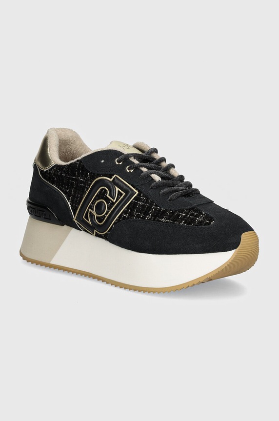 Liu Jo sneakersy DREAMY 02 tekstylny czarny BF4037PX518S3428