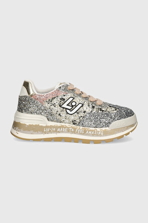 Liu Jo sneakersy AMAZING 26 BF4047TX007S3425 srebrny AW24