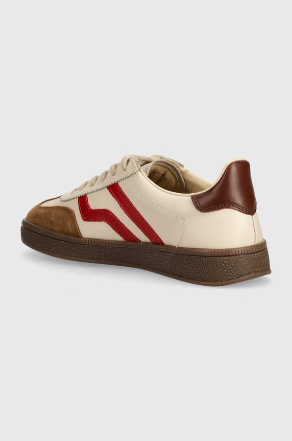 Παπούτσια Δερμάτινα sneakers Gant Cuzima 29531665.G148 μπεζ