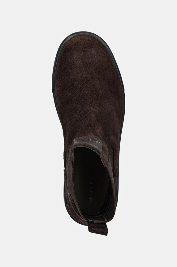 Gant botine din piele intoarsa Julice maro 29553660.G46